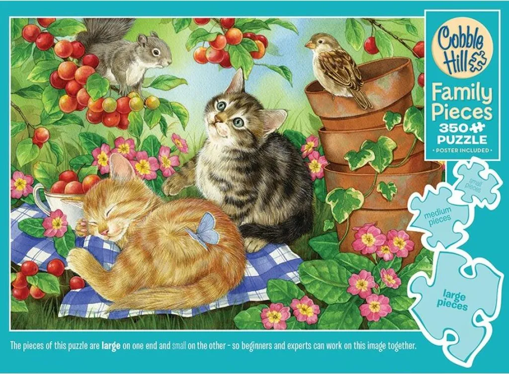 Puzzle 350 pièces de qualité premium avec texture style lin mat - 4