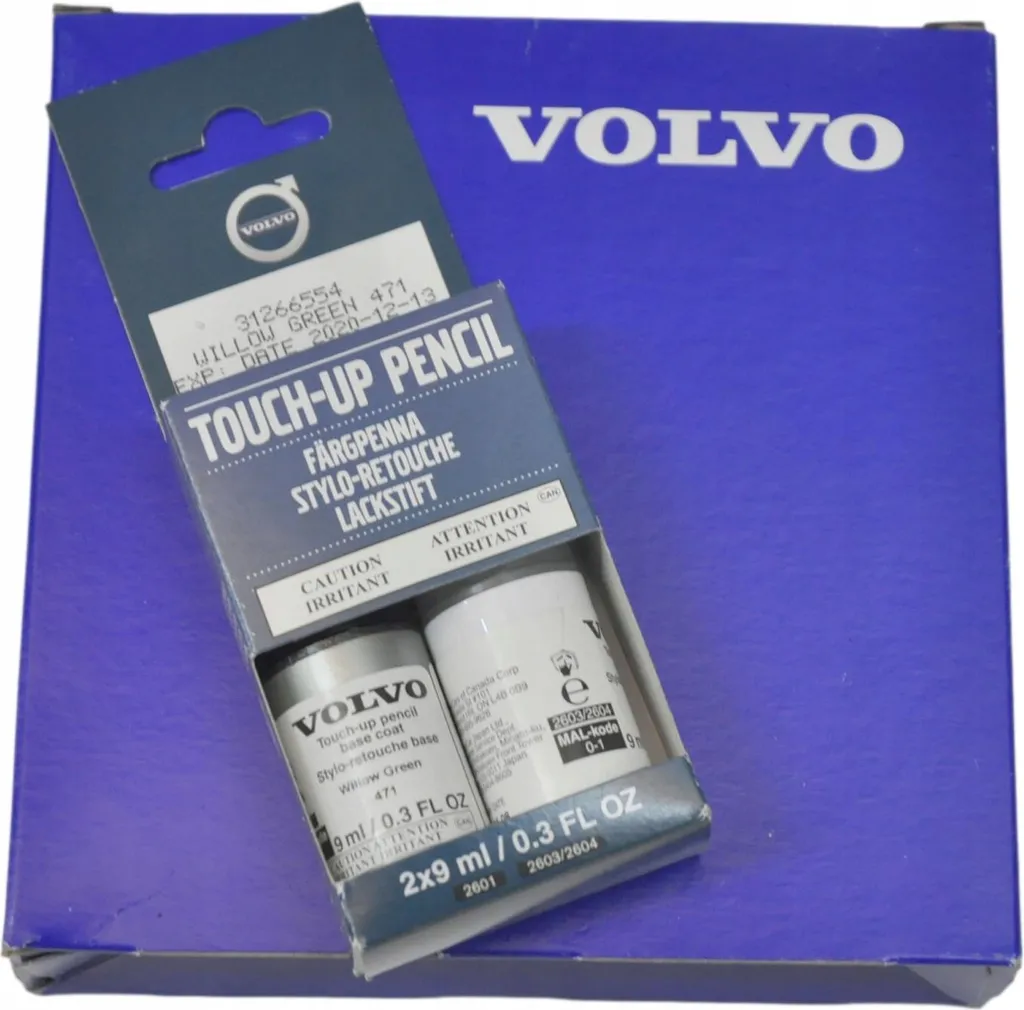 Peinture Retouche Volvo 471 Willow Green d'Origine - Haute Précision