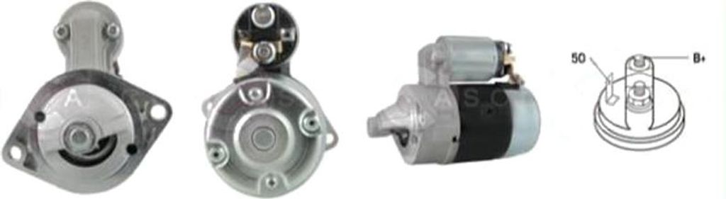 CASCO CST35101AS Starter Anlasser 0,70kW für SUZUKI JIMNY (FJ) 12V