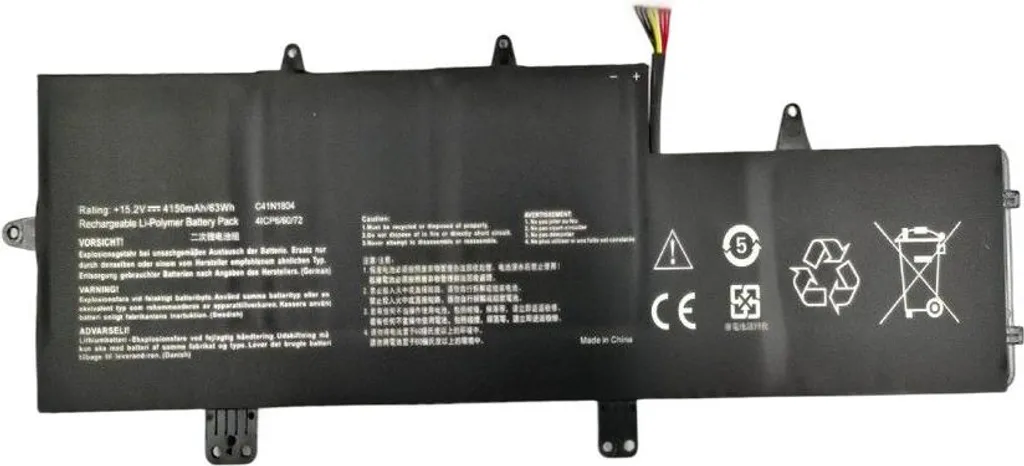 Batterie de Rechange pour Notebook CoreParts MBXAS-BA0293 Li-ion Noire