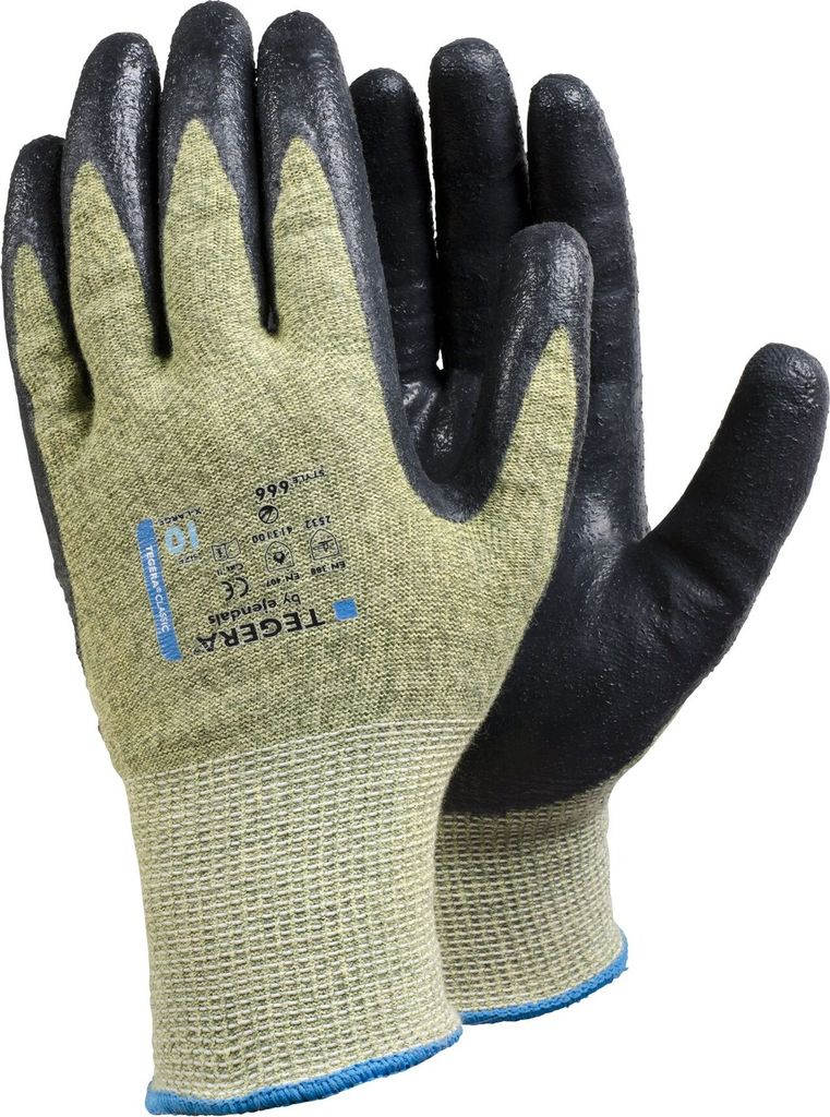 Ejendals Tegera 666 Schnittschutzhandschuh EN 388 EN 407 (12 Paar)