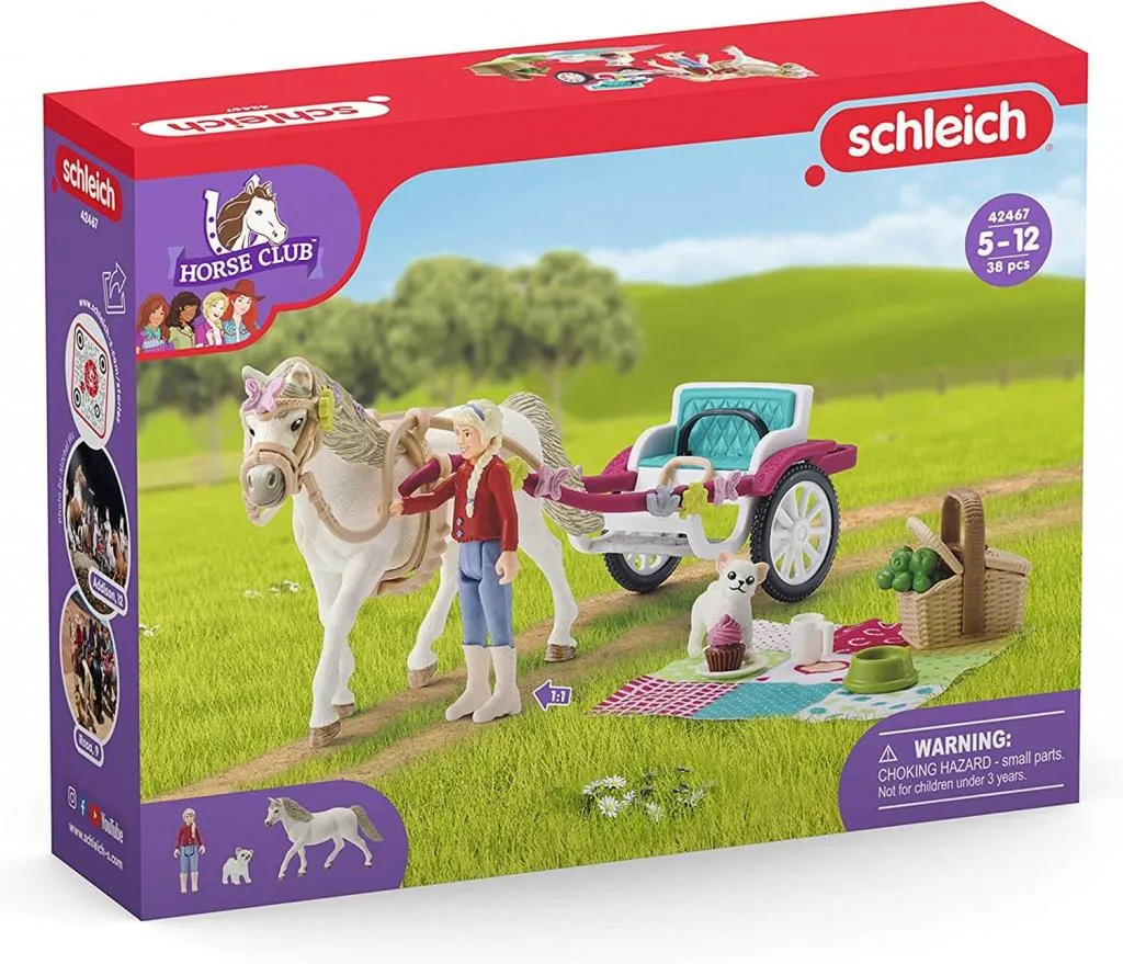 Calèche Schleich 42467 avec Figurines et Accessoires de Concours - 8