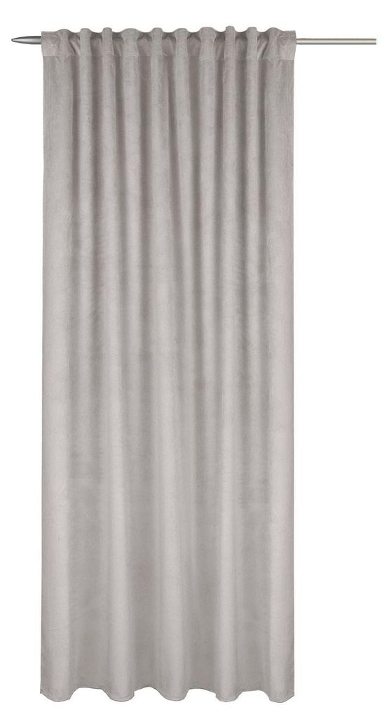 Fertigschal verdeckte Schlaufen "Glory/Anna/Lucy/Viva/Zenato" - Albani: Größe (HxB): 245x135cm Farbe: Edelstahl