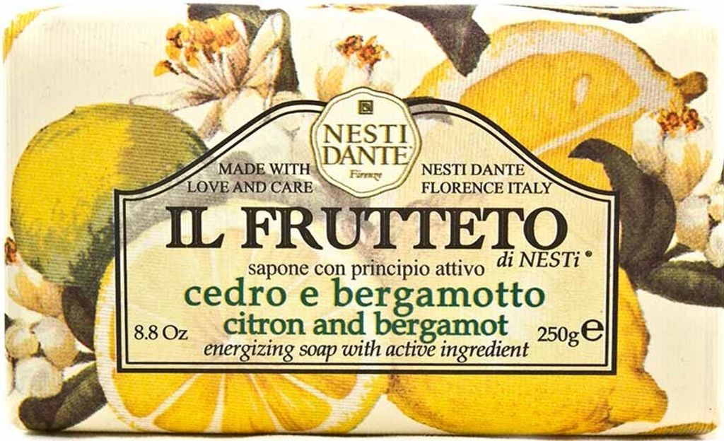 Nesti Dante Il Frutetto mýdlo Soap Citron & Bergamot 250 g Obrázek produktu 