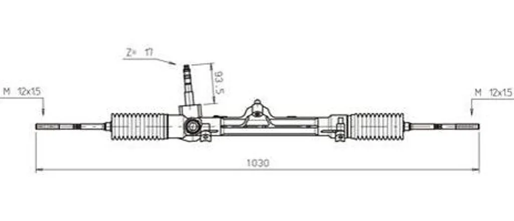 Solution Jeu Direction : Boîtier FI4112 pour Lancia Y et Fiat Punto OE