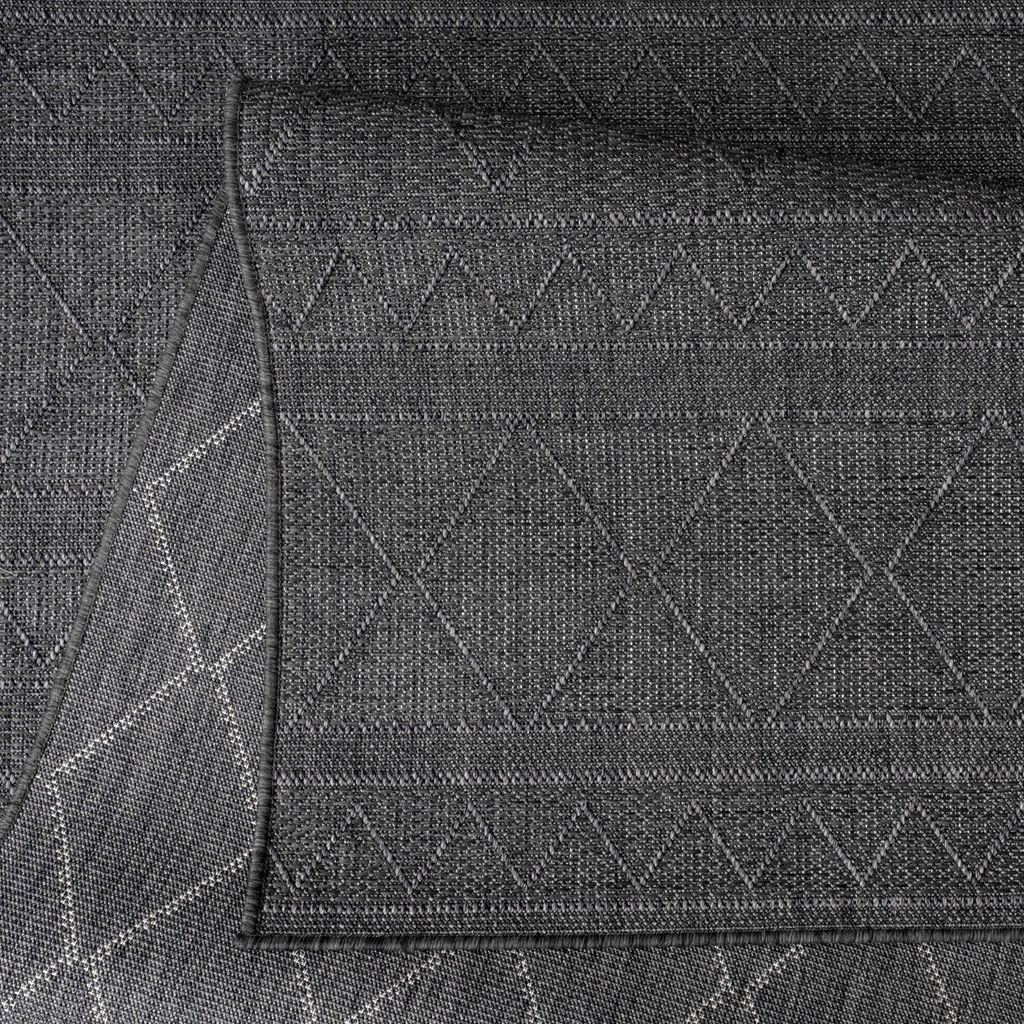 Outdoor Teppich Flachgewebe modern Boho Ethno wetterfest Produktbild 5