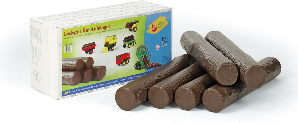Rolly Toys FS 409663 - Tranches de bois, plastique, 6 Image du produit 