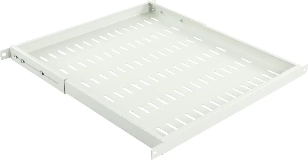 Lanview RAS800WH Support de Rack Robuste 800mm Coloris Blanc Haute Qualité