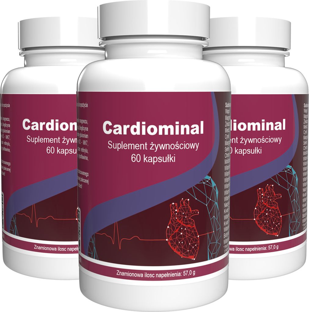 Cardiominal - 180 Kapsúl , Balenie 3 Obrázok produktu 