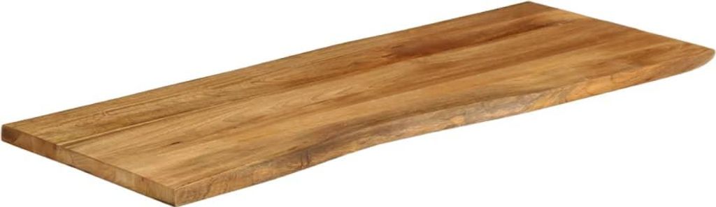 vidaXL Tischplatte mit Baumkante 140x60x3,8 cm Massivholz Produktbild 