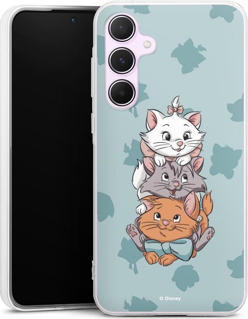 DeinDesign Handyhülle für Samsung Galaxy A55 5G Silikon Hülle Case Smartphone Schutzhülle Aristocats Disney Katze