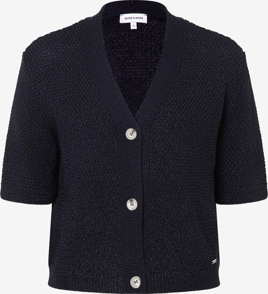 MORE & MORE Ajour Cardigan 0375 marine 46