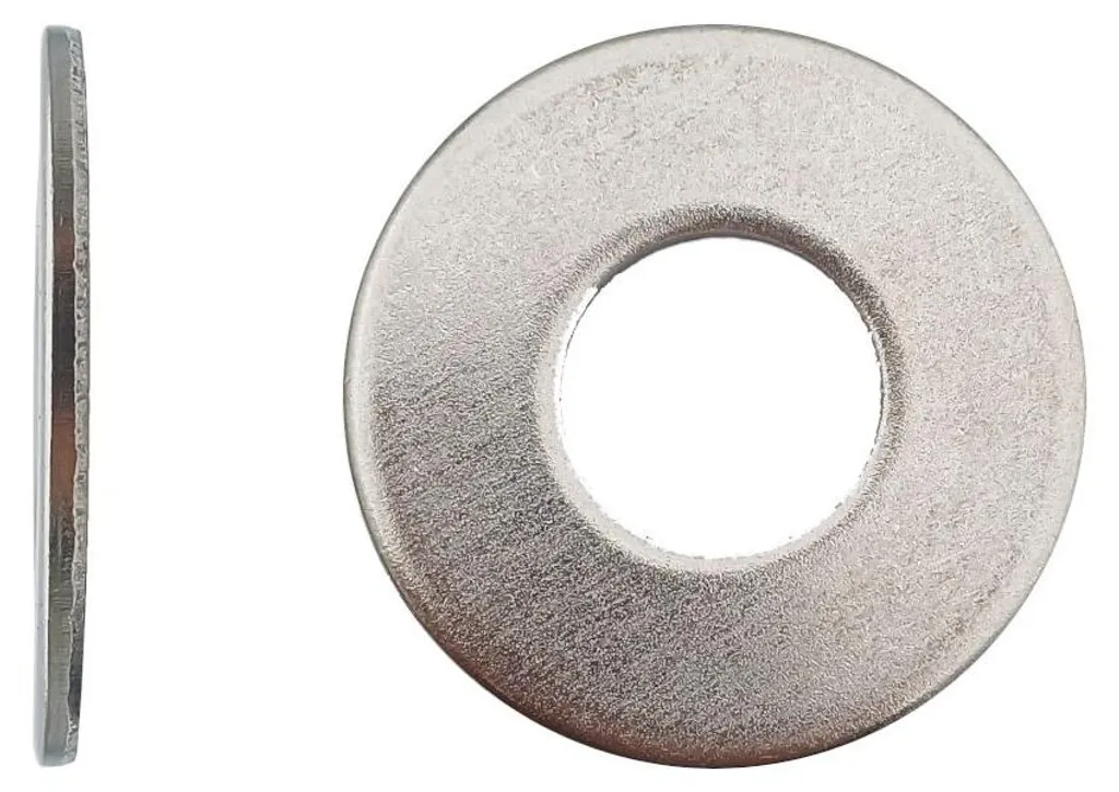 100 Rondelles Plates Larges M12 NFE 25514 Inox A4 Marine par D-Work