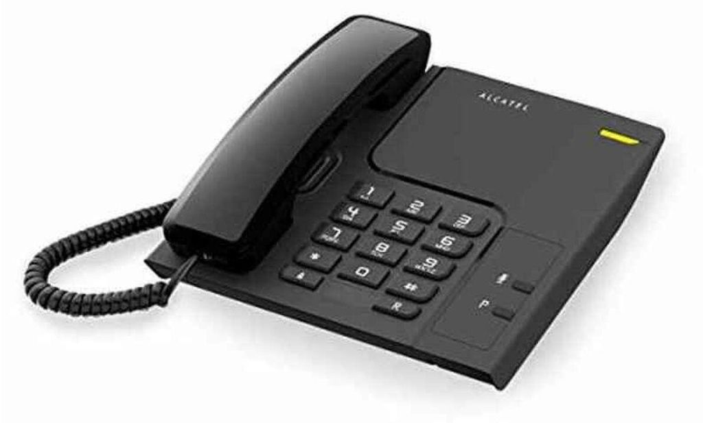Alcatel T26 CE LED, zwart, vast telefoonapparaat Productafbeelding 