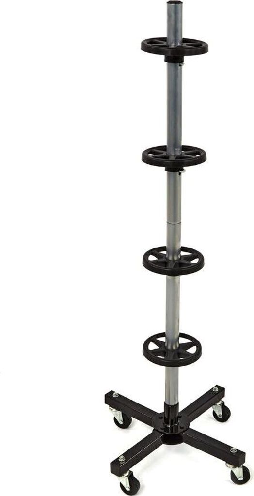 Reifenständer Felgenbaum PKW 4 Räder Felgenständer Reifenbaum Garage Rollen