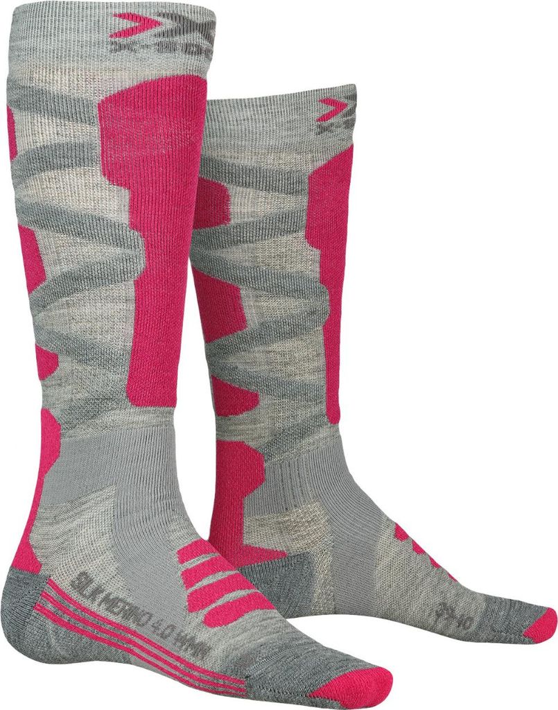 X-SOCKS Ski Silk Merino 4.0 Socks Damen Skisocken grau 41-42