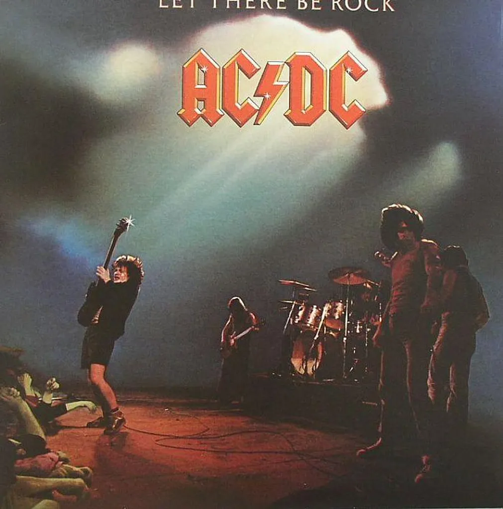 AC/DC Let There Be Rock Vinyle 2009 Pressage Qualité 1LP Hard Rock Noir