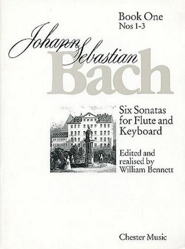 6 Sonatas for Flute and Keyboard: Book One (Nos. 1-3)