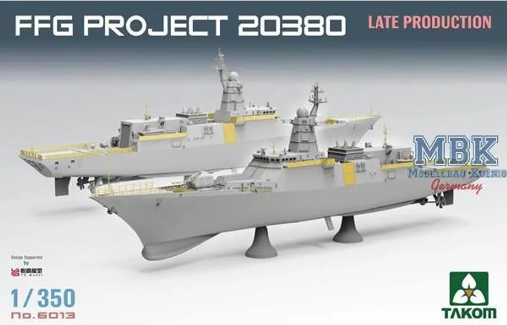 Takom 6013 Frégate Projet 20380 Fin de Production Maquette 1/350