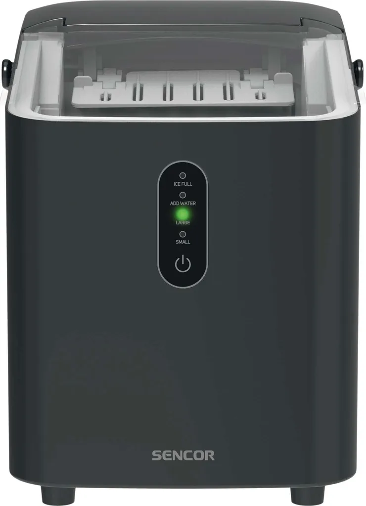 Sencor SIM 2500BK Machine à Glaçons Noire - Production Rapide 12kg