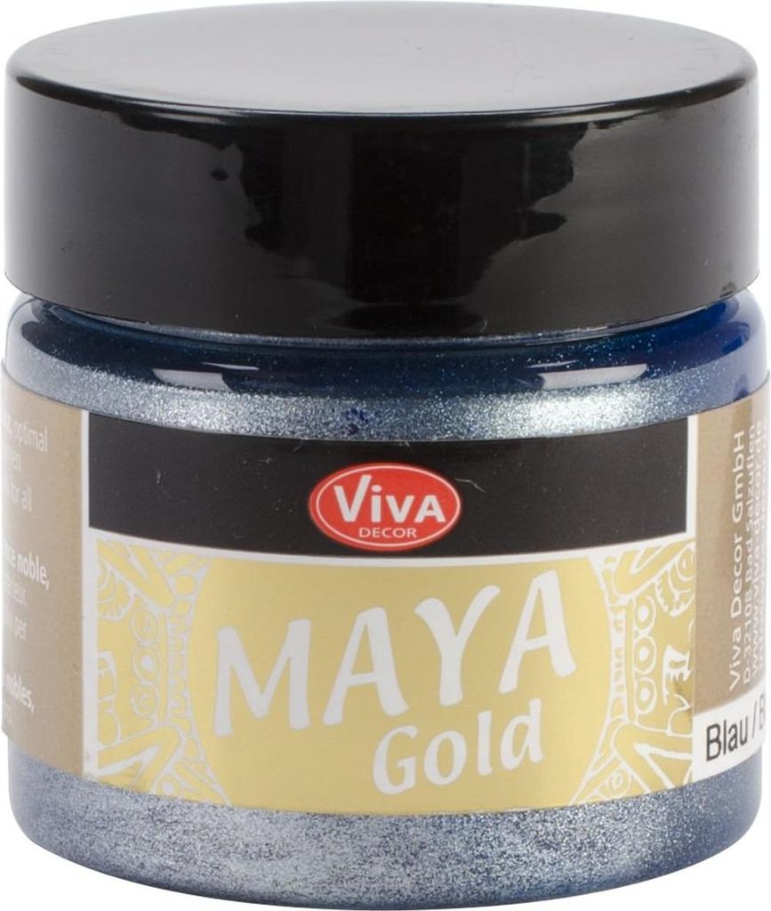 Viva Decor 123260034 ViVA DECOR Maya Gold, 45 ml, blau Immagine del prodotto 