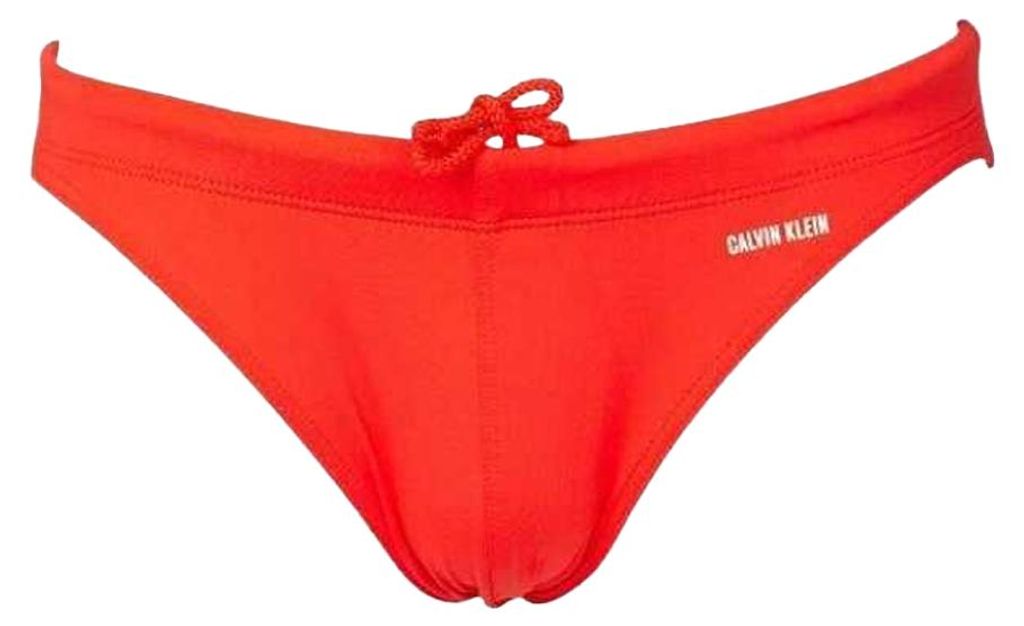 Calvin Klein - Pánské plavky NA741 (M) (červené) Obrázek produktu 