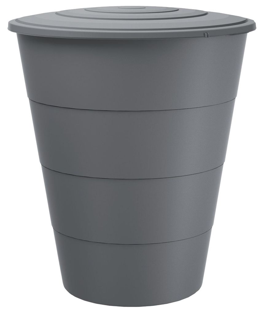 Regentonne grau FLORENZ 210 Liter inkl. Hahn Produktbild 
