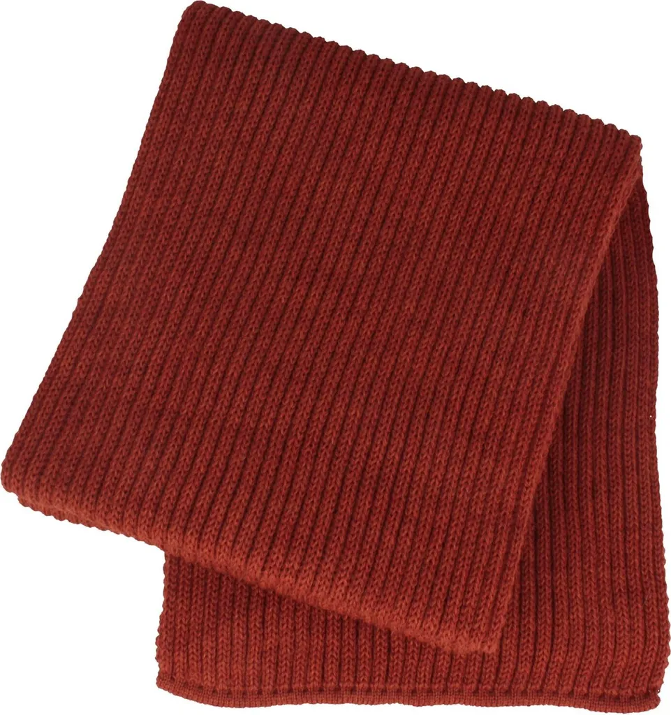 Sciarpa monocolore in maglia di pura Lana di Hut-Breiter