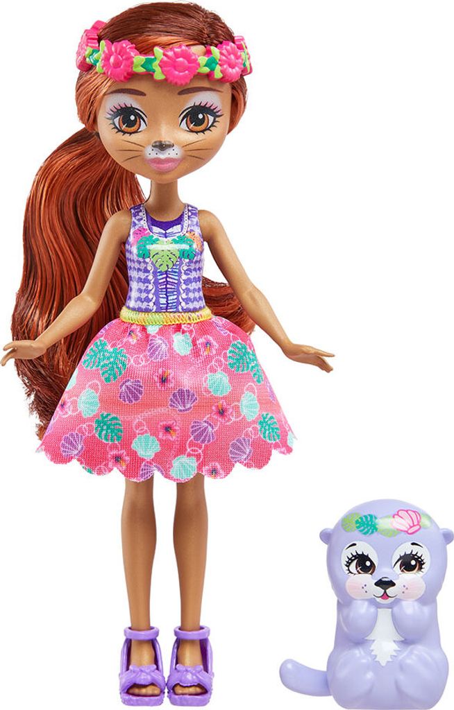 Enchantimals – Oneda Otter und Kelpie – Puppe und Figur HXB98