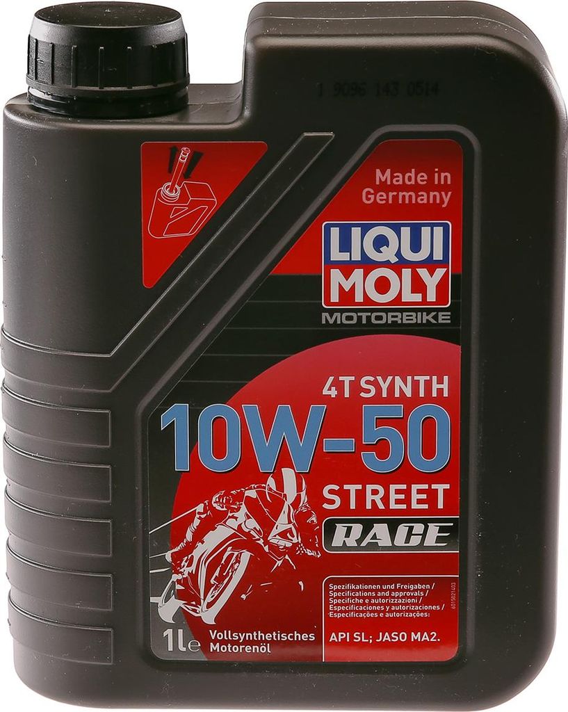Olio motore a 4 tempi 10W-50 HD - 1 litro - LIQUI MOLY* Immagine del prodotto 