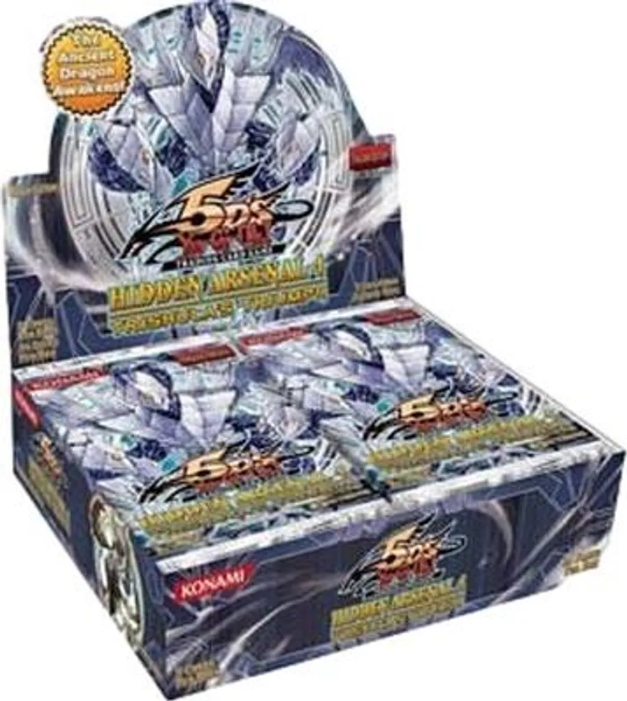 Boîte Yu-Gi-Oh! Hidden Arsenal 4 pour Deck de Tournoi et Collection