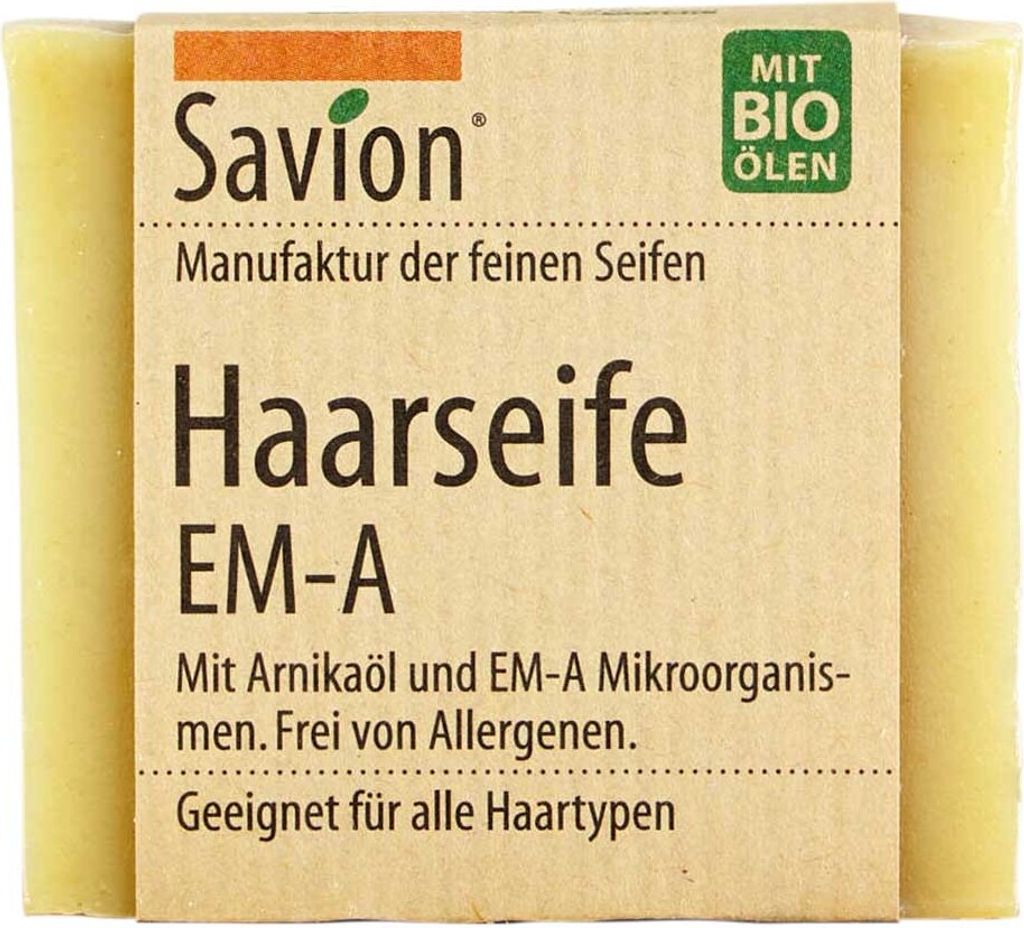 Haarseife mit Effektiven Mikroorganismen EM-A Serie Produktbild 
