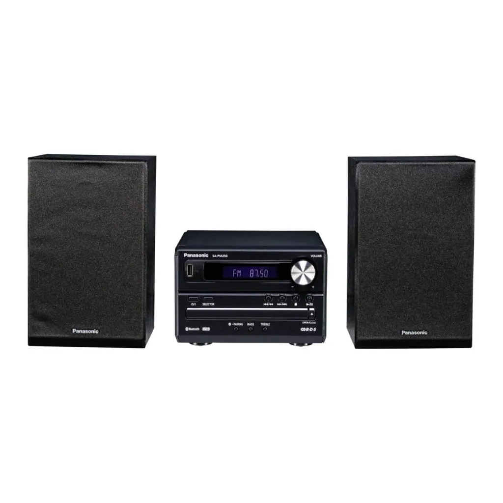 Micro Chaîne Hi-Fi Bluetooth Panasonic SC-PM272EG-K avec Lecteur CD - 5