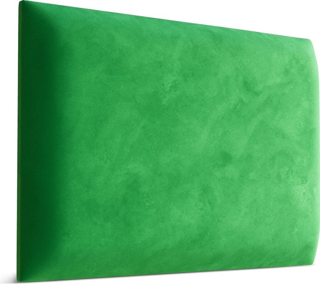 Muralo Polsterpaneel WANDPOLSTER Wandkissen Bettkopfteil Wandpaneel Magic Velvet Grün 2291 50cm x 40cm