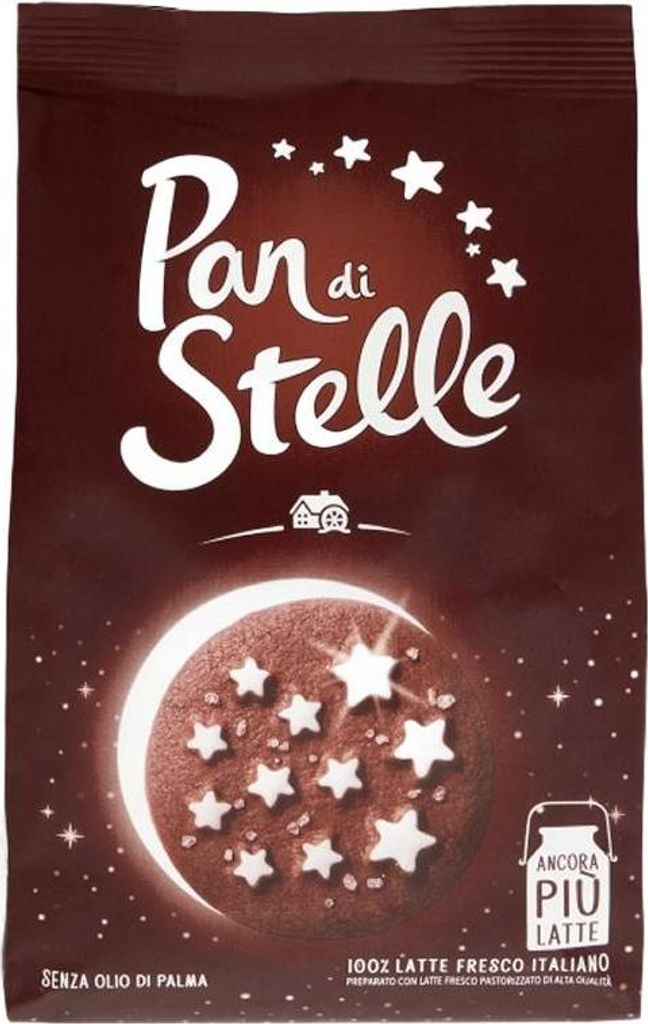 Pan di Stelle 350 g italské křehké čokoládové sušenky Obrázek produktu 
