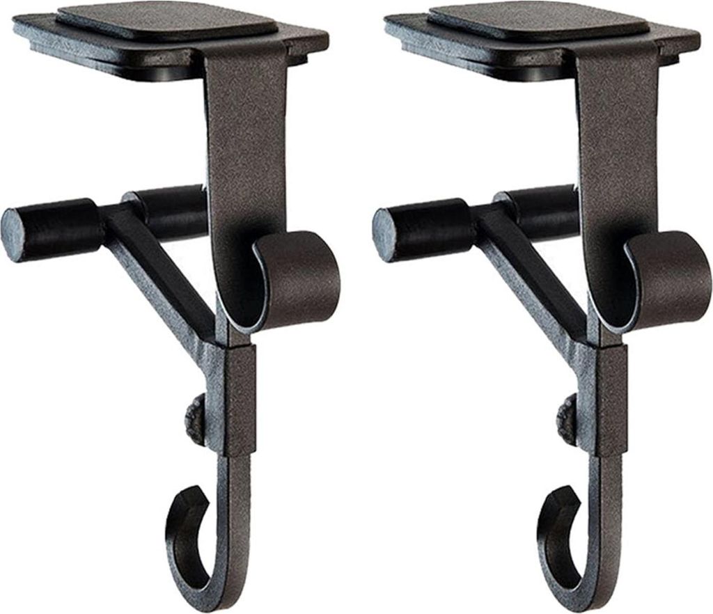 2-in-1 Kamin-Strumpf- und Girlandenaufhänger, verstellbar, robust, Kranzaufhänger, kein Bohren erforderlich, Kaminsims-Strumpfhalter für Weihnac...