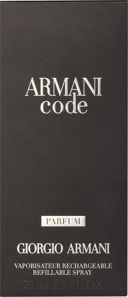 Armani Code Le Parfum 75 ml Rechargeable : Un Parfum Intense qui Dure - 11