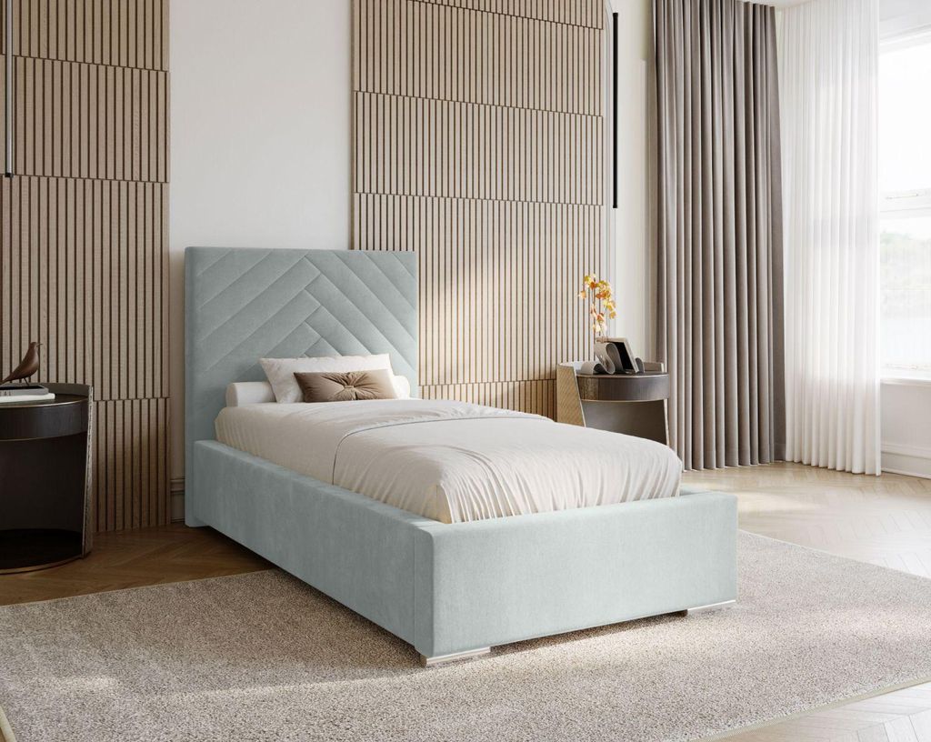Einzelbett 90x200 GALOX - Esche