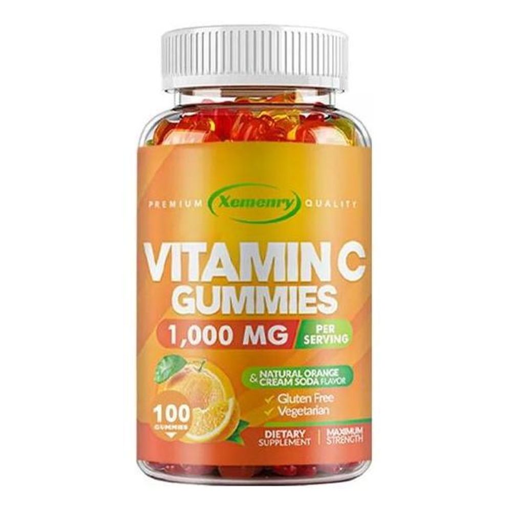 Gummies à la vitamine C 1000 mg (100 gummies) Complément Image du produit 