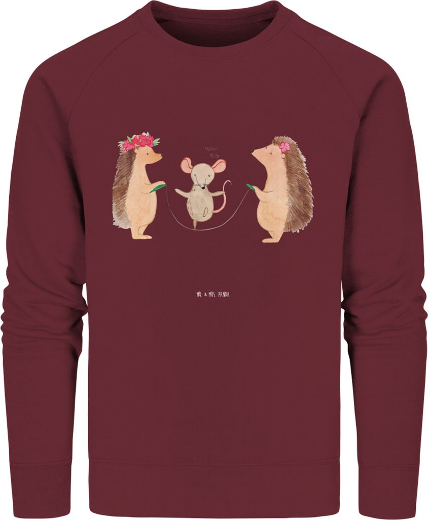 Mr. & Mrs. Panda Rundhals Pullover Igel Seilhüpfen Größe L Produktbild 