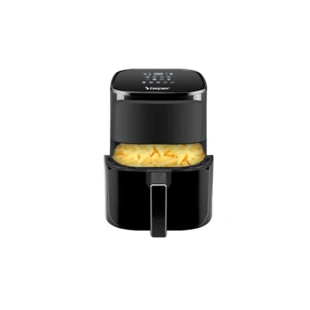 Friteuse électrique classique avec cuve amovible et zone froide de 4L