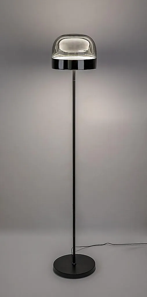 Lampadaire LED pour Coin Lecture Noir et Verre Xelira 20W Rabalux 74038
