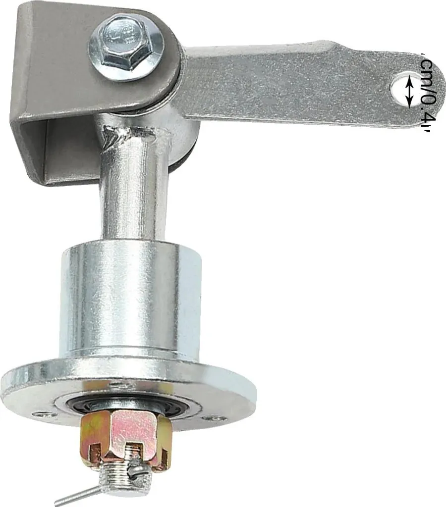 Broches de roue en fer argenté 10mm - Construction robuste et durable