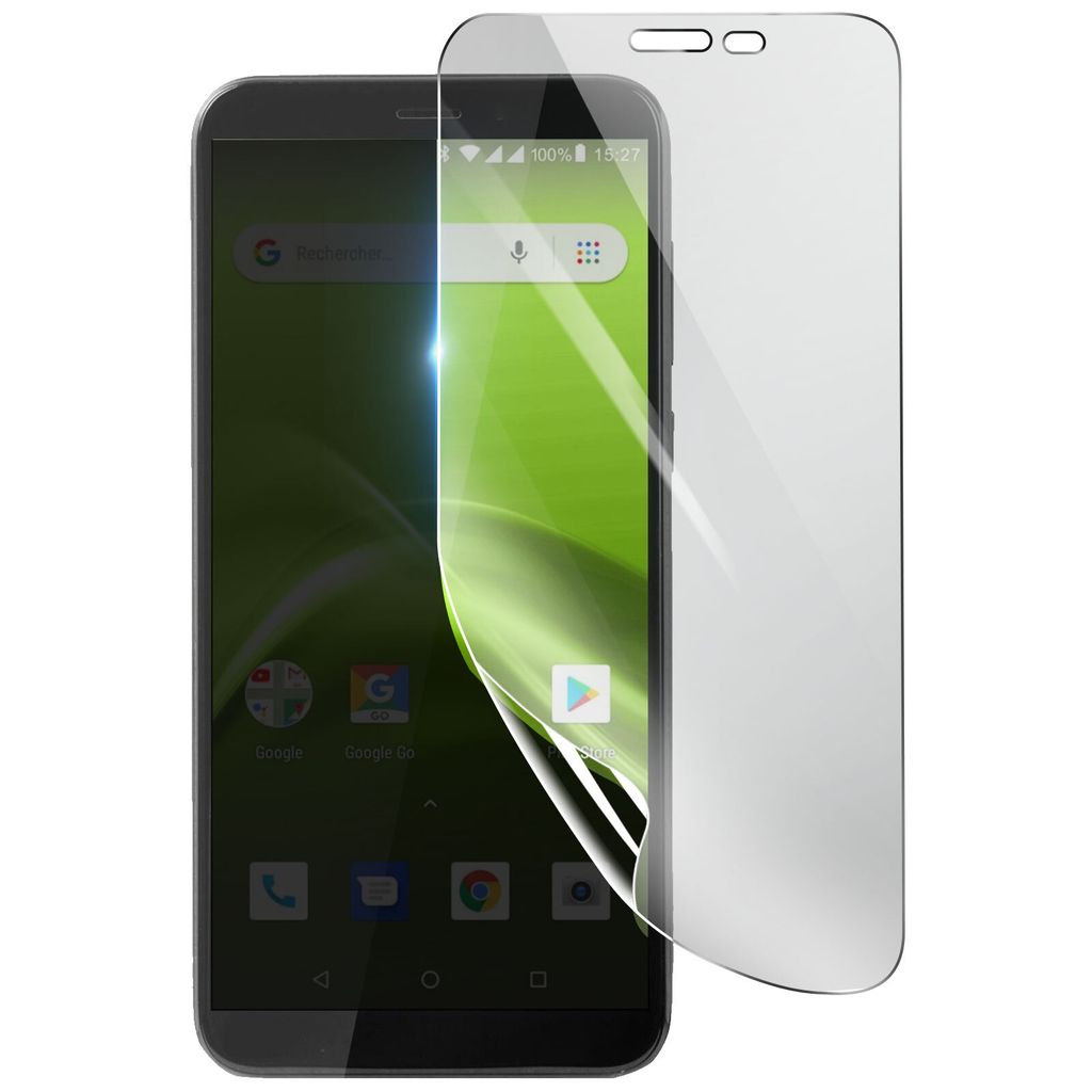 3mk, Stoß- und kratzfester Hydrogel Bildschirmschutz für Selecline Smartphone 6'', Transparent