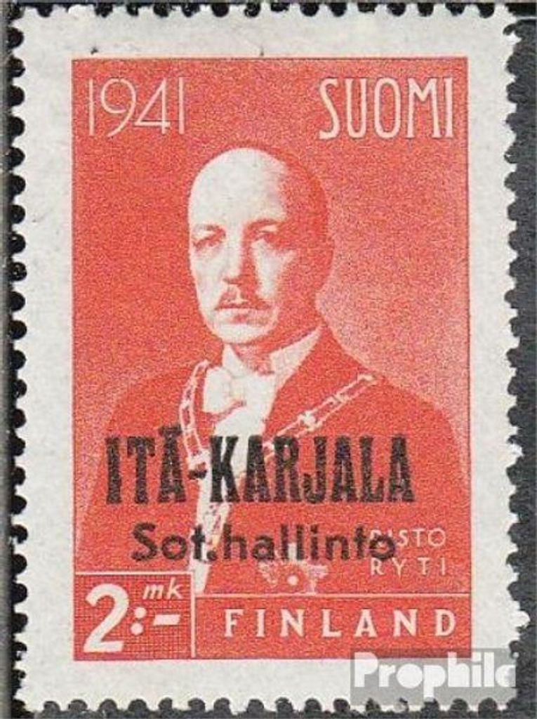 Briefmarken Finnische Bes. Ostkarelien 1942 Mi 18 Produktbild 