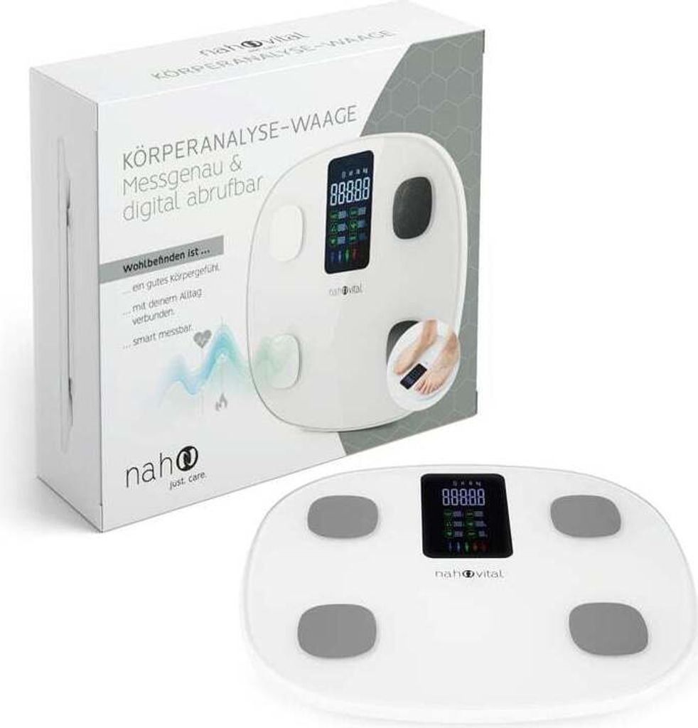 nah-vital® smarte Körperanalysewaage digital Produktbild 6
