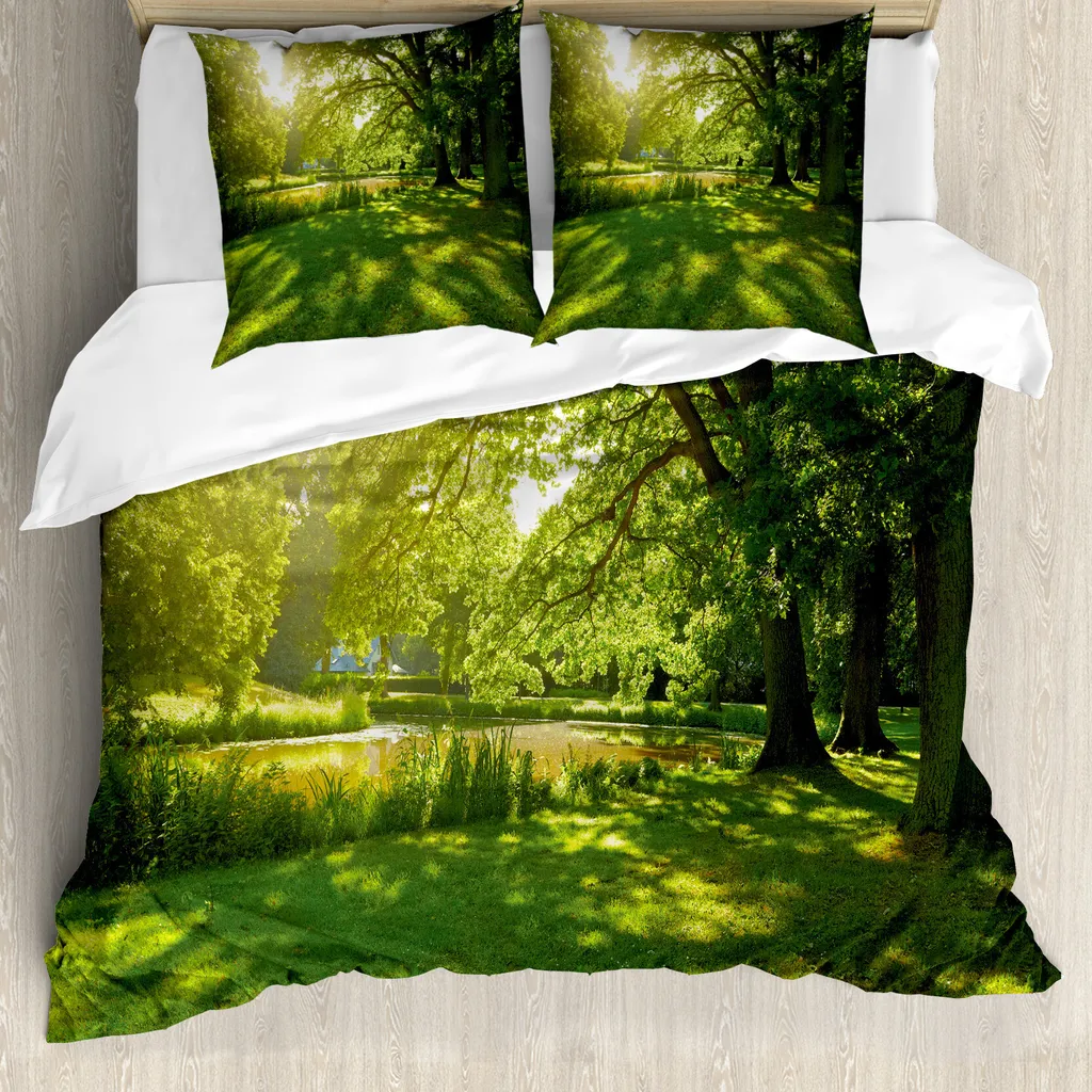 Copripiumino Antiacaro ABAKUHAUS 155x220 - Microfibra Summer Park