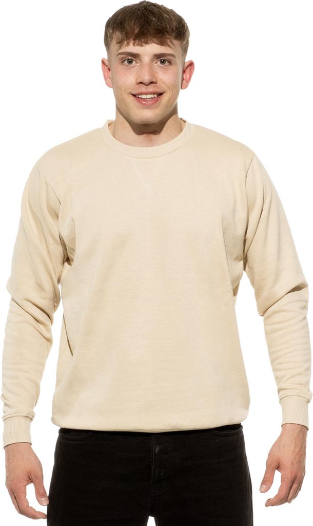 Cotton Prime Sweatshirt - Pullover Sweater S beige