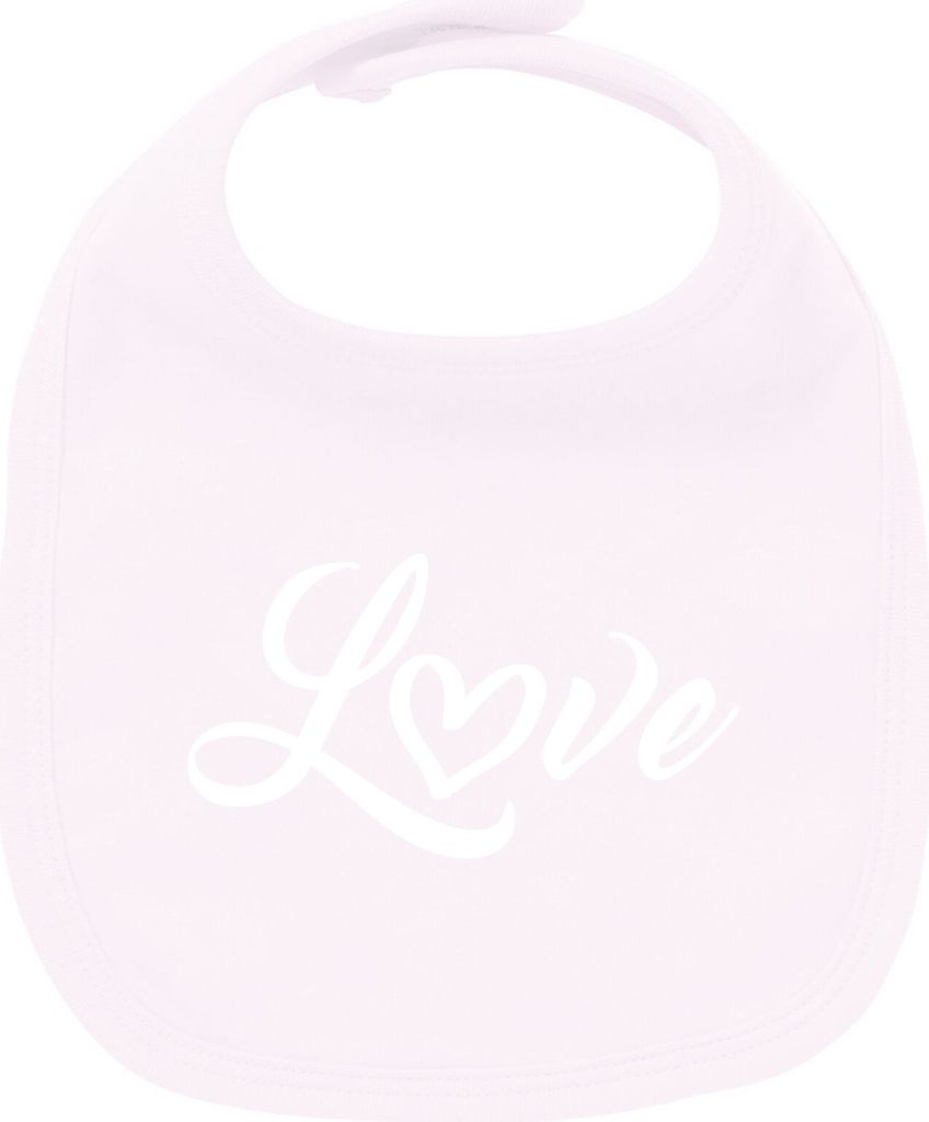 Huuraa Unisex Babylatz Love Herz Hearth Geschenk Babypink Baumwolle Love Herz Mitbringsel