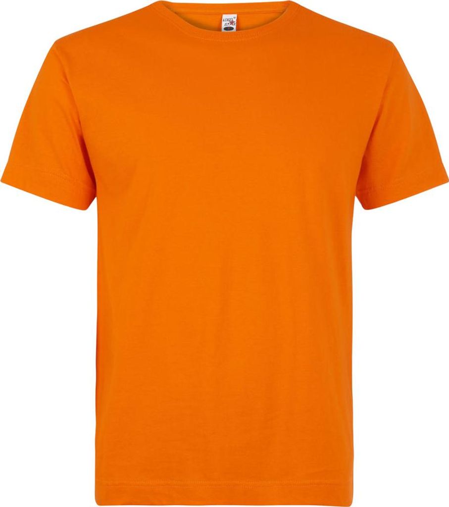 Logostar - Basic T-Shirt - Übergrößen bis 15XL - Orange / S